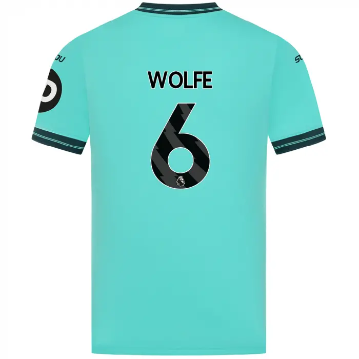Wolverhampton Wanderers Shirt Store | 2025-26 Wolves Pro Away Shirt – Adult WOLFE 6 Collection Wolverhampton Wanderers Official Gear